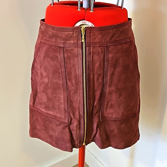 Trina Turk leather skirt - Picture 1 of 5